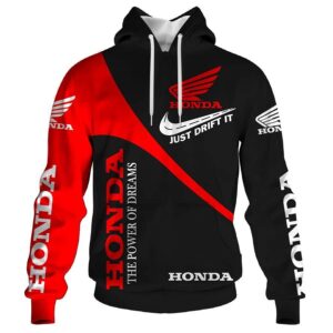 HONDA Just Drift It 3D Hoodie All Over Printed Hoodie - 625b9ae28ed4