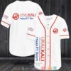Haas F1 Team Uralkali White Baseball Jersey