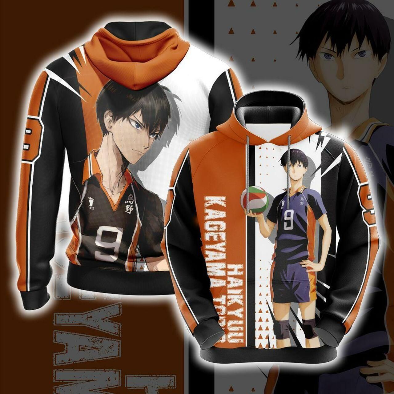 Haikyuu!! - Kageyama Tobio Unisex 3D Hoodie All Over Print Hoodie244 - cb3ca3a2ac4d Haikyuu!! - Kageyama Tobio Unisex 3D Hoodie All Over Print Hoodie244 - cb3ca3a2ac4d