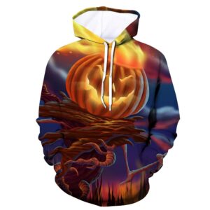 Halloween Art 3D Printed Hoodie/Zipper Hoodie - 2612244bb923