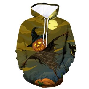 Halloween Art 3D Printed Hoodie/Zipper Hoodie - 4f8c8f4236bc