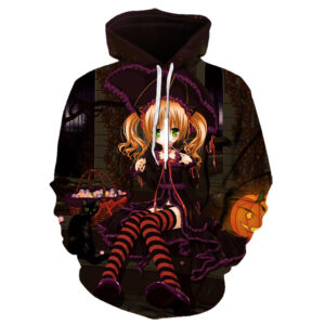 Halloween Art 3D Printed Hoodie/Zipper Hoodie - 7fc95d700c10