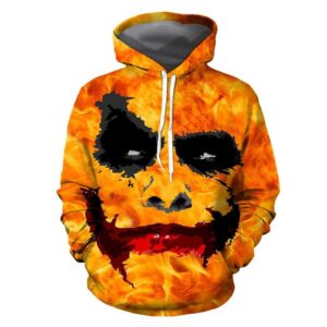 Halloween Clown Face 3D Printed Hoodie/Zipper Hoodie - b9b9f5a2a31b