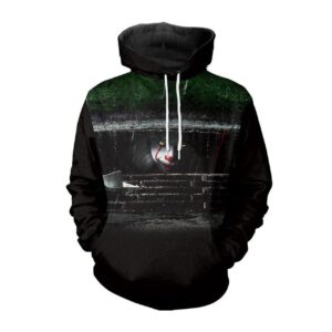 Halloween Pennywise Clown Print 3D Printed Hoodie/Zipper Hoodie - fe4956f9e730