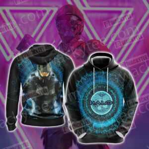 Halo - Futuristic 3D Hoodie All Over Print Hoodie2951 - 11cb24b3245c