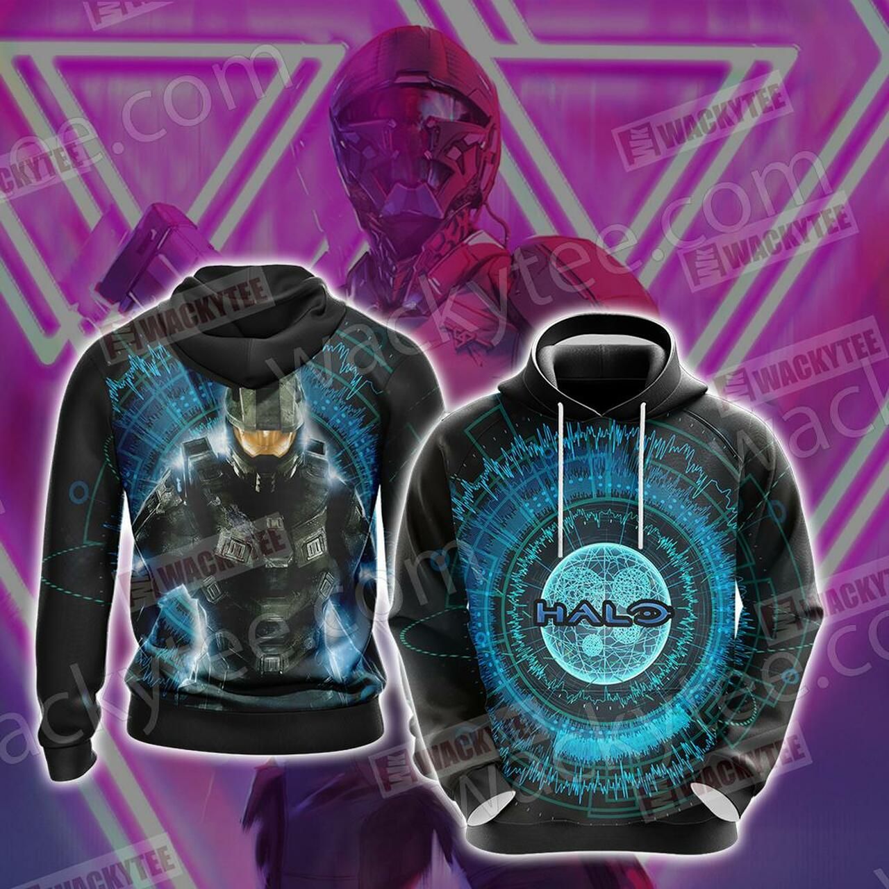 Halo - Futuristic 3D Hoodie All Over Print Hoodie2951 - 11cb24b3245c Halo - Futuristic 3D Hoodie All Over Print Hoodie2951 - 11cb24b3245c