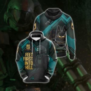 Halo - Helljumper Unisex 3D Hoodie All Over Print Hoodie1116 - bee30c157842