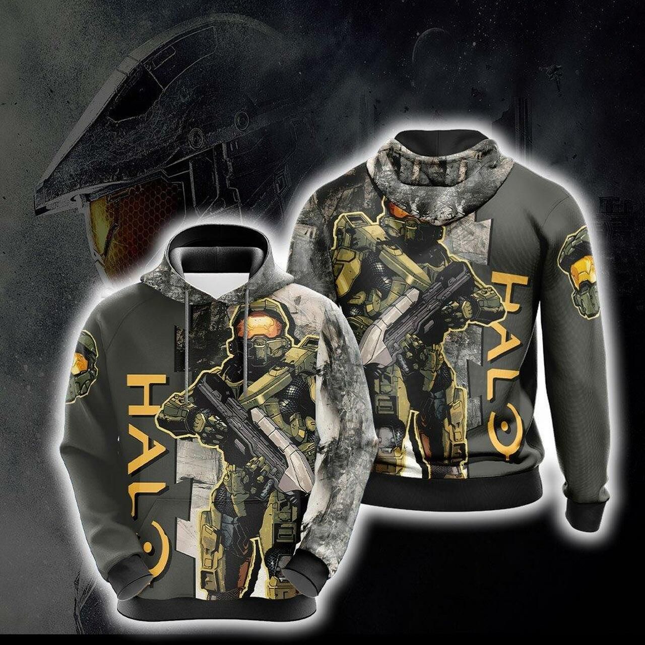 Halo Unisex 3D Hoodie All Over Print Hoodie676 - 49d619efb358 Halo Unisex 3D Hoodie All Over Print Hoodie676 - 49d619efb358