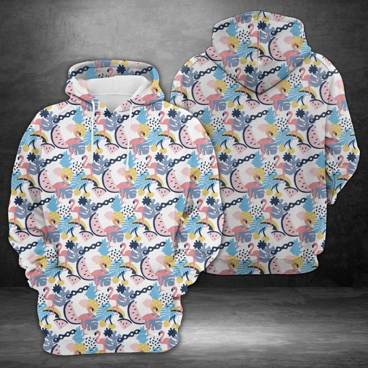 Happy Flamingo 3D Printed Hoodie/Zipper Hoodie - 99254294f936 Happy Flamingo 3D Printed Hoodie/Zipper Hoodie - 99254294f936