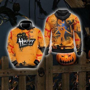 Happy Halloween Unisex 3D Hoodie All Over Print Hoodie867 - a32790c86f7b