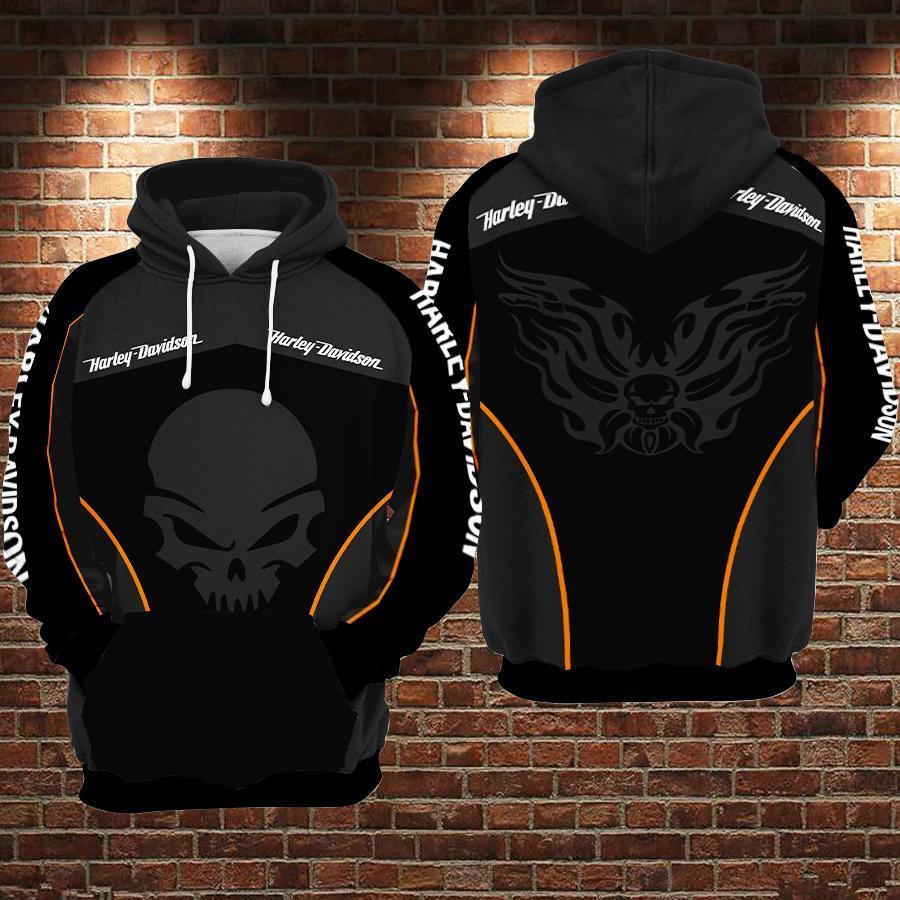 Harley Davidson 3D Printed Hoodie/Zipper Hoodie - 0048958241a9 Harley Davidson 3D Printed Hoodie/Zipper Hoodie - 0048958241a9