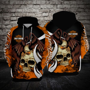 Harley Davidson 3D Printed Hoodie/Zipper Hoodie - 12aff09b8cc1