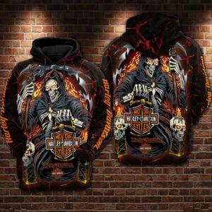 Harley Davidson 3D Printed Hoodie/Zipper Hoodie - 1c2436fbec47