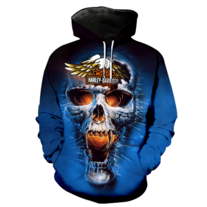 Harley Davidson 3D Printed Hoodie/Zipper Hoodie - 1d7d674704ff