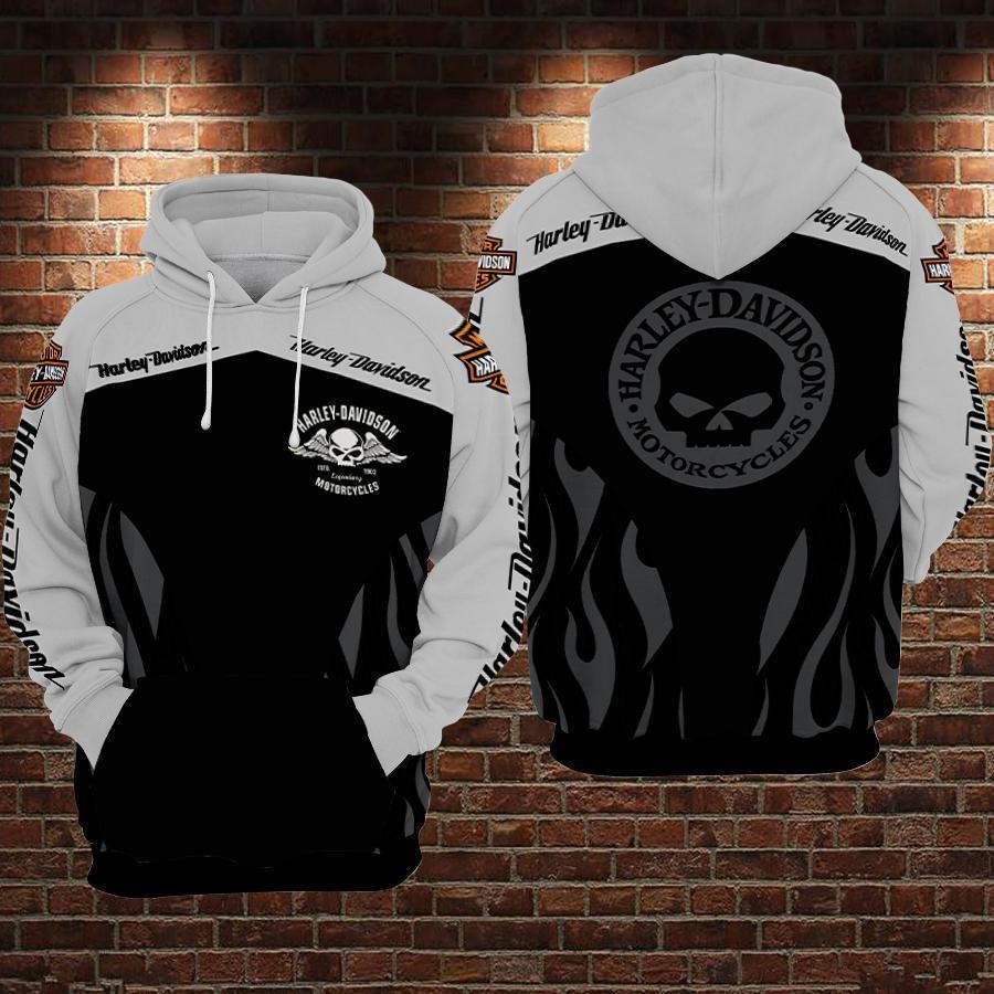Harley Davidson 3D Printed Hoodie/Zipper Hoodie - 22bd9e538e85 Harley Davidson 3D Printed Hoodie/Zipper Hoodie - 22bd9e538e85
