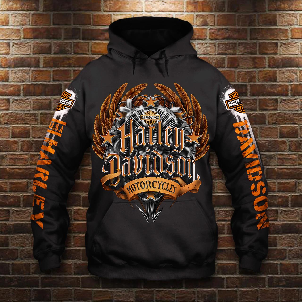Harley Davidson 3D Printed Hoodie/Zipper Hoodie - 2914b0e76641 Harley Davidson 3D Printed Hoodie/Zipper Hoodie - 2914b0e76641