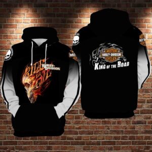 Harley Davidson 3D Printed Hoodie/Zipper Hoodie - 385f12f8f822