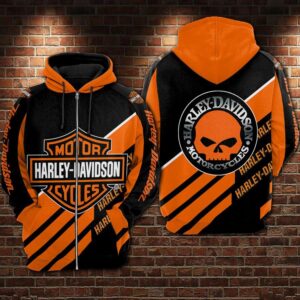 Harley Davidson 3D Printed Hoodie/Zipper Hoodie - 3a8811c12a2f
