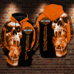 Harley Davidson 3D Printed Hoodie/Zipper Hoodie - 4f3f14f573c5