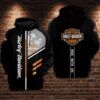 Harley Davidson 3D Printed Hoodie/Zipper Hoodie - 584e3b28f53b