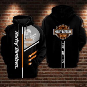 Harley Davidson 3D Printed Hoodie/Zipper Hoodie - 584e3b28f53b