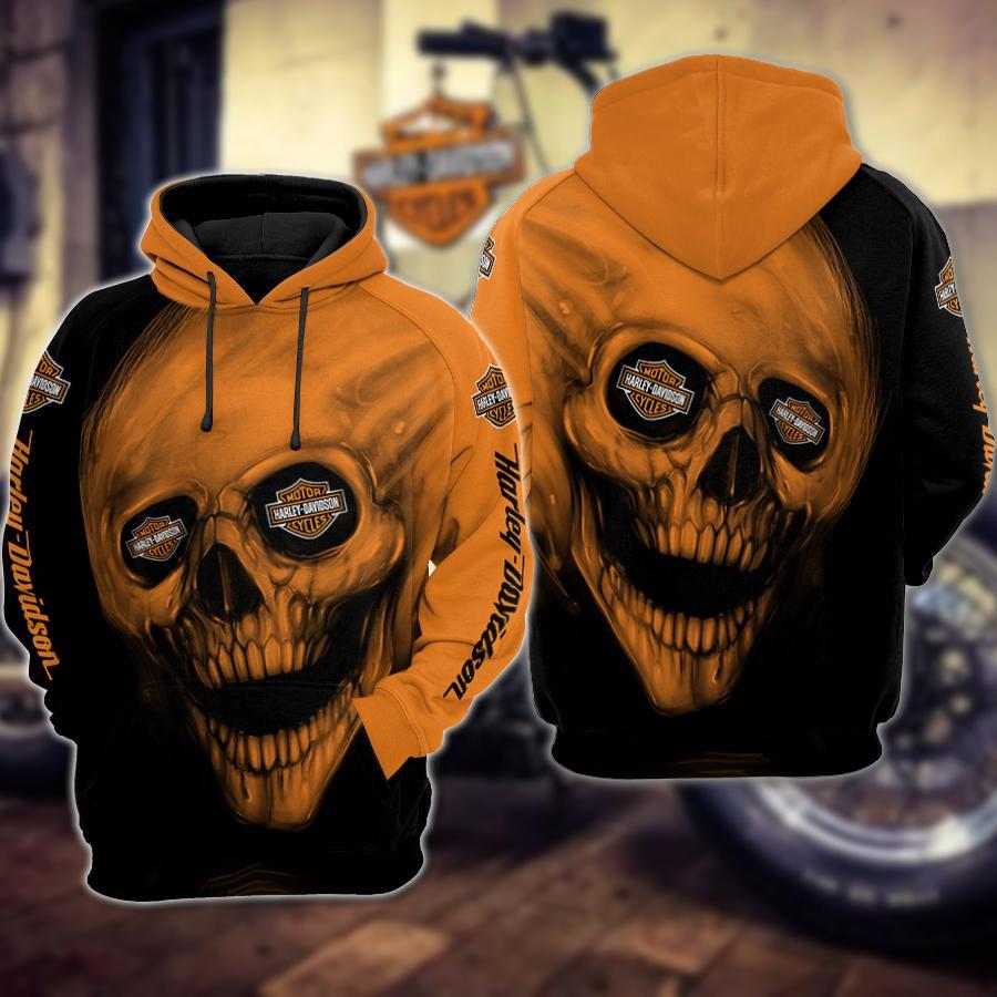Harley Davidson 3D Printed Hoodie/Zipper Hoodie - 6039e30911f0 Harley Davidson 3D Printed Hoodie/Zipper Hoodie - 6039e30911f0