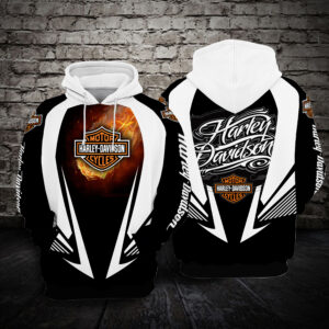 Harley Davidson 3D Printed Hoodie/Zipper Hoodie - 6198a4f71237