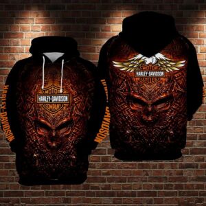 Harley Davidson 3D Printed Hoodie/Zipper Hoodie - 7d625cc5b40b