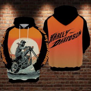 Harley Davidson 3D Printed Hoodie/Zipper Hoodie - 9b0ef494fd60
