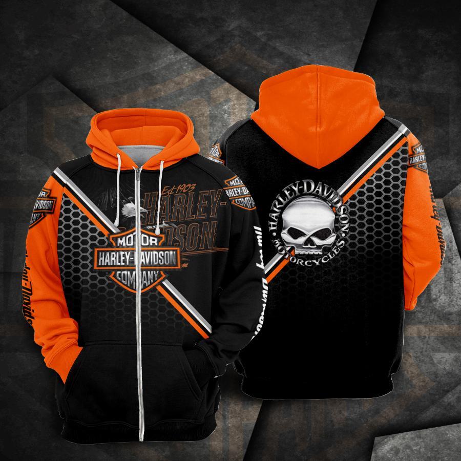 Harley Davidson 3D Printed Hoodie/Zipper Hoodie - 9b38ddef6ba7 Harley Davidson 3D Printed Hoodie/Zipper Hoodie - 9b38ddef6ba7