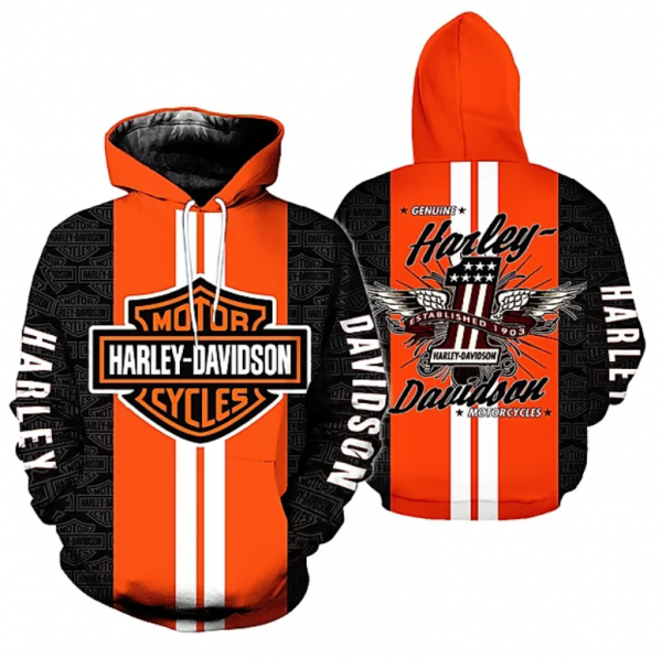 Harley Davidson 3D Printed Hoodie/Zipper Hoodie - a6405aa1c52d Harley Davidson 3D Printed Hoodie/Zipper Hoodie - a6405aa1c52d