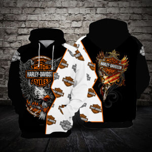 Harley Davidson 3D Printed Hoodie/Zipper Hoodie - aeae7159e02a