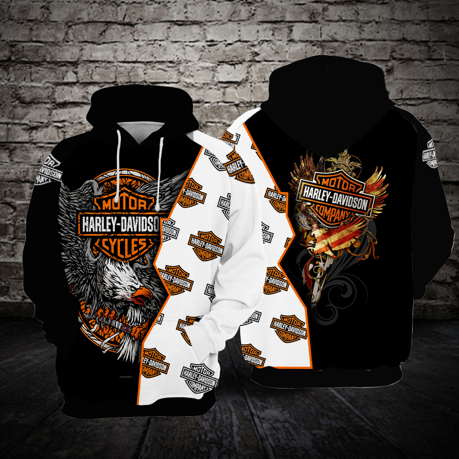 Harley Davidson 3D Printed Hoodie/Zipper Hoodie - aeae7159e02a Harley Davidson 3D Printed Hoodie/Zipper Hoodie - aeae7159e02a