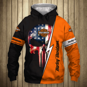 Harley Davidson 3D Printed Hoodie/Zipper Hoodie - b7eab32fc25b