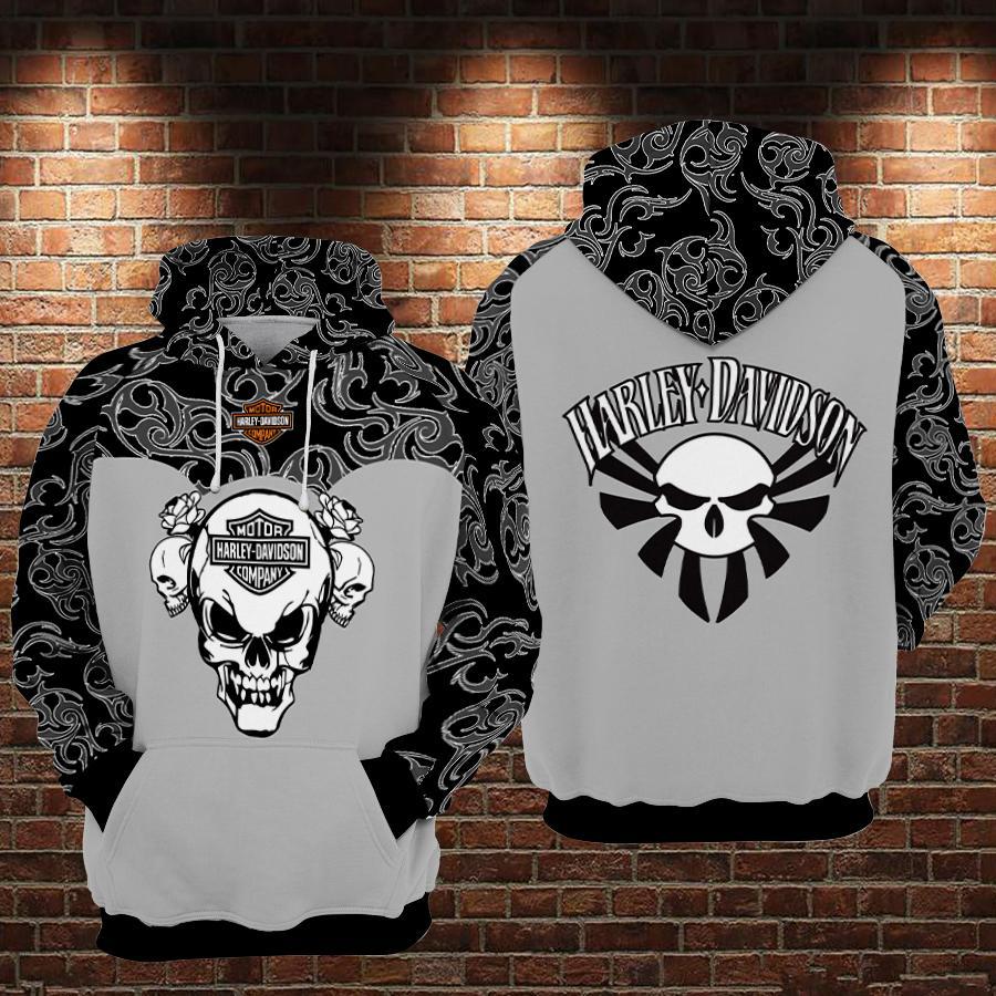 Harley Davidson 3D Printed Hoodie/Zipper Hoodie - b865fa15a0de Harley Davidson 3D Printed Hoodie/Zipper Hoodie - b865fa15a0de
