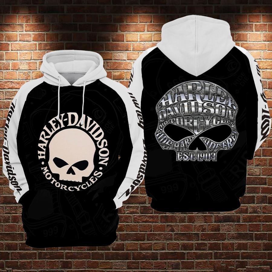 Harley Davidson 3D Printed Hoodie/Zipper Hoodie - bfc84a1d0476 Harley Davidson 3D Printed Hoodie/Zipper Hoodie - bfc84a1d0476