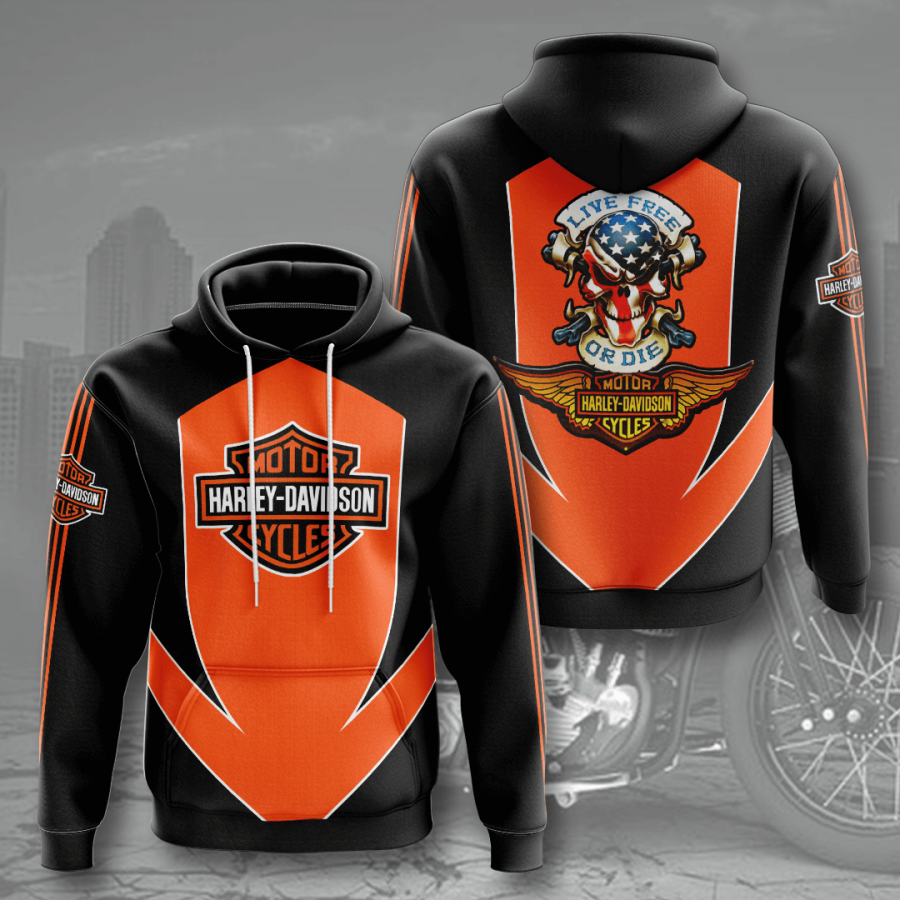 Harley Davidson 3D Printed Hoodie/Zipper Hoodie - d3fc3c6f433a Harley Davidson 3D Printed Hoodie/Zipper Hoodie - d3fc3c6f433a