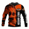 Harley Davidson 3D Printed Hoodie/Zipper Hoodie - e1fcae9c389a