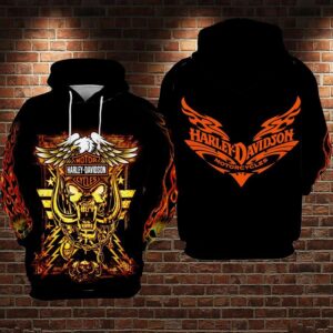 Harley Davidson 3D Printed Hoodie/Zipper Hoodie - e275af460eb9