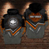 Harley Davidson 3D Printed Hoodie/Zipper Hoodie - e5077899f164