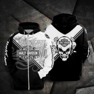 Harley Davidson 3D Printed Hoodie/Zipper Hoodie - e867a808d9df