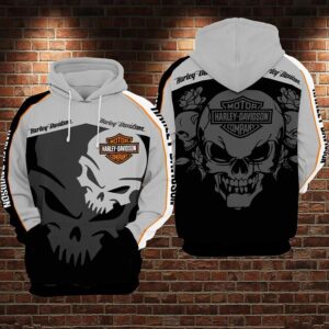 Harley Davidson 3D Printed Hoodie/Zipper Hoodie - eab99c8ca24a