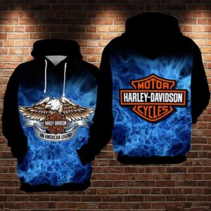 Harley Davidson 3D Printed Hoodie/Zipper Hoodie - f4b29e65b171
