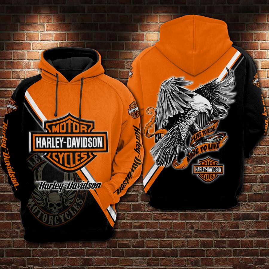 Harley Davidson 3D Printed Hoodie/Zipper Hoodie - f53b35d5b64c Harley Davidson 3D Printed Hoodie/Zipper Hoodie - f53b35d5b64c