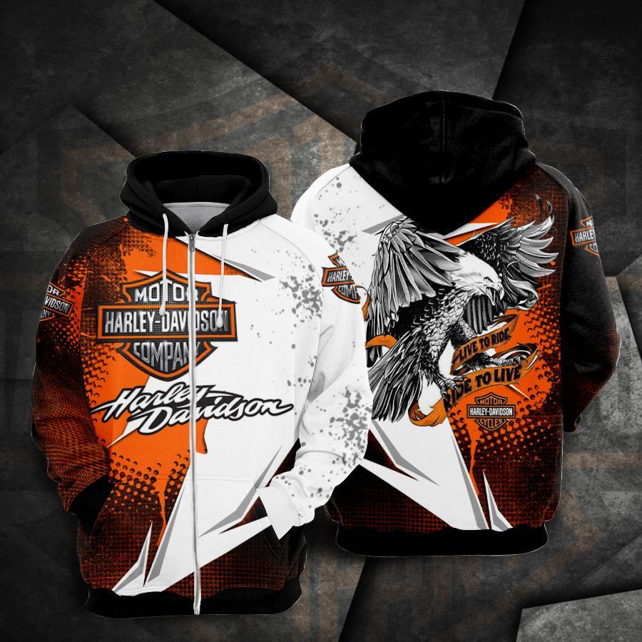 Harley Davidson 3D Printed Hoodie/Zipper Hoodie - ff8780406c22 Harley Davidson 3D Printed Hoodie/Zipper Hoodie - ff8780406c22
