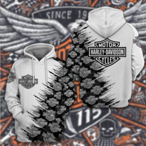 Harley Davidson Motocycle 3D Printed Hoodie/Zipper Hoodie - 03eedd381e62