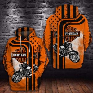 Harley Davidson Motocycle 3D Printed Hoodie/Zipper Hoodie - 09c9b161de4e