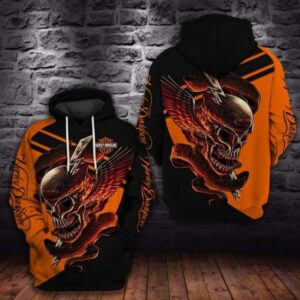 Harley Davidson Motocycle 3D Printed Hoodie/Zipper Hoodie - 26feaf07e0ac