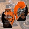 Harley Davidson Motocycle 3D Printed Hoodie/Zipper Hoodie - 27c2f1347aa0
