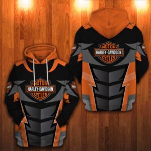 Harley Davidson Motocycle 3D Printed Hoodie/Zipper Hoodie - 586aeb19d46c